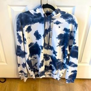 Tie-Dye Women’s Hoodie Sweatshirt L